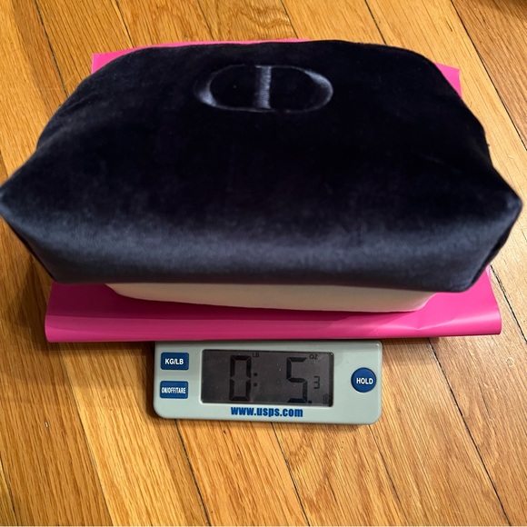 Dior Velvet Pouch Set of 2 in Navy & White - Picture 10 of 10